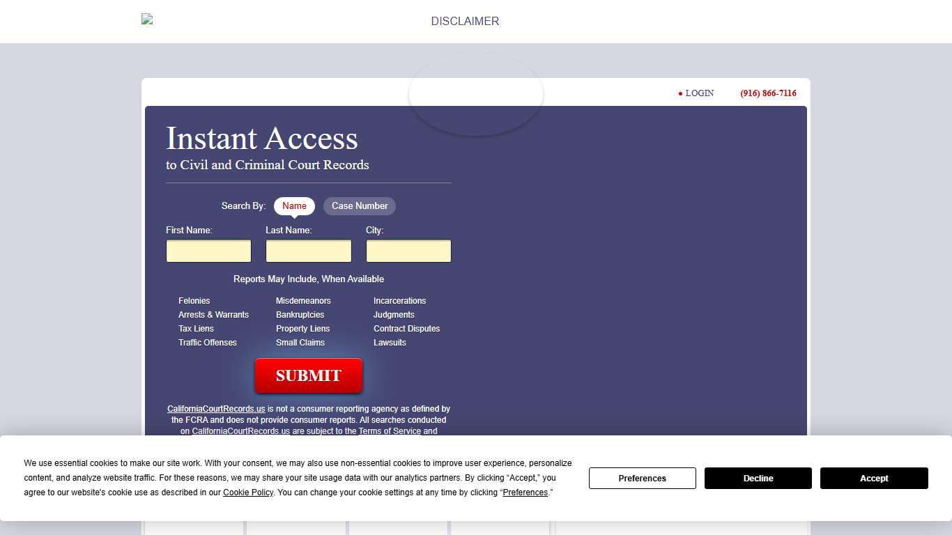 California Court Records | CaliforniaCourtRecords.us