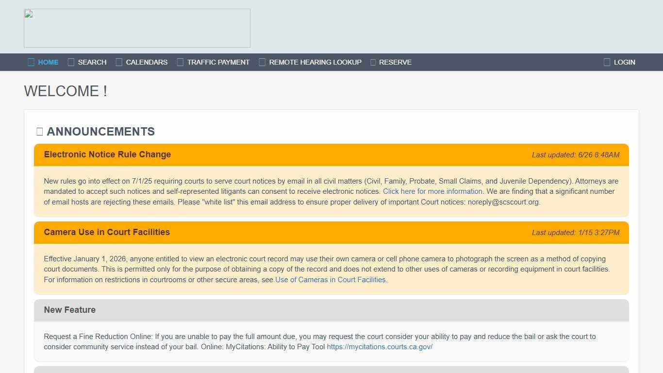 Public Portal - Superior Court of California, County of Santa Clara